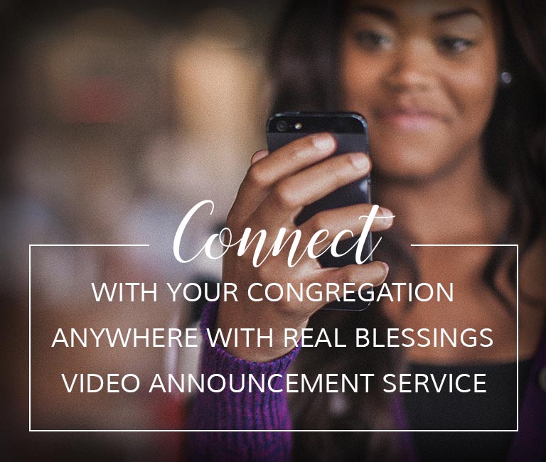 Church Video News Announcement Service